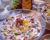 A picture of step 3 of Overnight honey oats.