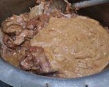 A picture of step 5 of Beef biryani.