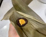 粽子造型生酮麻糬～可可花生口味和抹茶黑芝麻口味的食譜步驟2照片