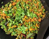 A picture of step 4 of Beans Foxtail Millet Stir Fry.