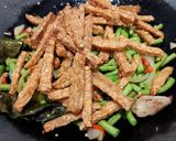 Foto langkah ke 3 dari resep Tempe Kacang Panjang Ikan Teri.