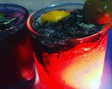 A picture of step 3 of Virgin Strawberry Mojito.
