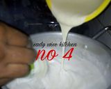 A picture of step 5 of Kunun Gyada.