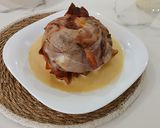 Foto del paso 7 de la receta: Rollo de Solomillo de cerdo con bacon y salsa de mostaza en Airfryer