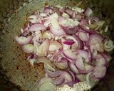 A picture of step 3 of Saim, matar & Aloo ka salan.