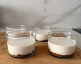 Foto del paso 8 de la receta: Vasitos de tarta de queso sin horno