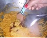 A picture of step 11 of Kadai Paneer.