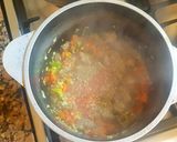 Foto del paso 2 de la receta: Guiso simple de fideos, papa y carne