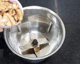 A picture of step 1 of Walnut paneer kheer.