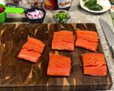 Grilled Salmon Tacos w/ Jalapeo Pomegranate Salsa recipe step 2 photo