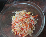 Foto del paso 2 de la receta: Ensalada de judías verdes con tomate, mozzarella, jamón cocido y huevo duro
