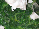 Quiche Espinafre e quejo ziegenkäse