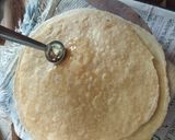 A picture of step 8 of 2 layered Roti (Bepadi Roti).