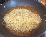 A picture of step 4 of Creamy Tomato Garlic Butter Chicken Pasta.