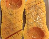 Une image de l'étape 2 de Velouté de butternut aux clémentines.