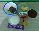 Foto langkah ke 1 dari resep Fudgy brownies no mixer ga pake ribet.