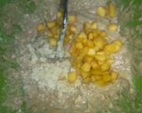 A picture of step 8 of Banana, peach, and almonds Bread.