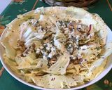 Une image de l'étape 7 de Salade castelfranco au roquefort, noix et persil.
