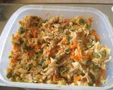 A picture of step 1 of Chicken spring rolls.