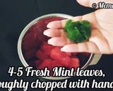 A picture of step 2 of Watermelon Cooler | Quick And Refreshing Drink.