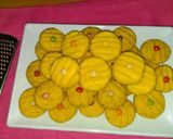 Foto langkah ke 9 dari resep Kukis Keju 3 Bahan (Kue Kering Tanpa Telur Tanpa Mixer).