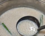 Gambar langkah 3 resipi Bubur Locong Jagung.