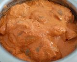 A picture of step 2 of Chicken Korma.