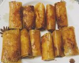 Hình bước làm 3 của món Chả Giò Tôm Thịt