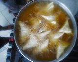 A picture of step 8 of Veg Samosas.