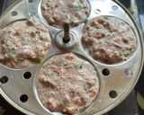 A picture of step 5 of Ragi Veggie Idli.