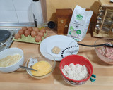 Foto del paso 2 de la receta: Albóndigas de pollo con guarnición de patatas asadas
