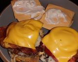 A picture of step 4 of My freezer 1/4lb burgers (oven style).