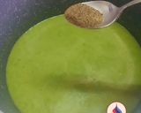 A picture of step 5 of Lettuce Soup.