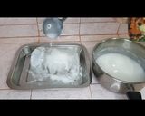 Foto langkah ke 4 dari resep Es Susu Mangga Jelly Kelapa.