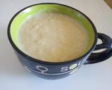 A picture of step 8 of Potato Leek Soup#VeganContest.