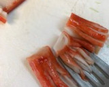 A picture of step 3 of Celery and Wakame Salad with Miso Dressing (Sumiso Ae).