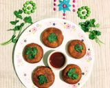 A picture of step 9 of Peas stuffed Patties.