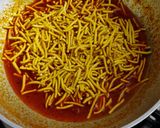 A picture of step 5 of Sev Tameta nu Shak - 10 minutes Gujarati dinner sabji (with roti).