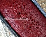 A picture of step 10 of Red velvet cake loaf.