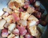 Hình bước làm 1 của món Thịt kho tàu
