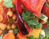 Roasted vegetable and chickpea salad recipe step 2 photo