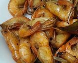 Hình bước làm 2 của món Tôm nước ngọt rang mắm