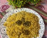 A picture of step 10 of Beef biryani.