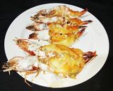 Foto langkah ke 6 dari resep Udang Panggang Bumbu Bawang Keju.