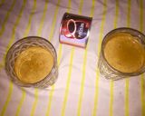 A picture of step 3 of Dalgona coffee.