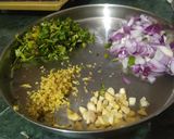 हरी भरी दाल (hari bhari dal recipe in Hindi) रेसिपी चरण 3 फोटो