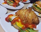 Foto langkah ke 3 dari resep Mini Croissant Sanwich.