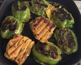 A picture of step 3 of Stuffed Capsicum with a Twist.