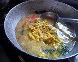 A picture of step 4 of Goan dal.