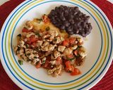 Foto del paso 4 de la receta: Bistecs de puerco a la mexicana fácil y rápida